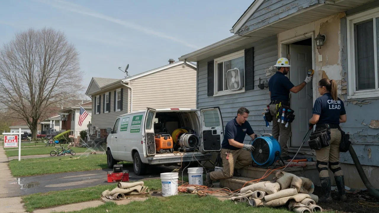 Flood Cleanup in Fowlerton, IN near me